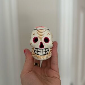 Disney World Parks Mexico Pavilion Dia de Los Muertos ceramic sugar skull, decor